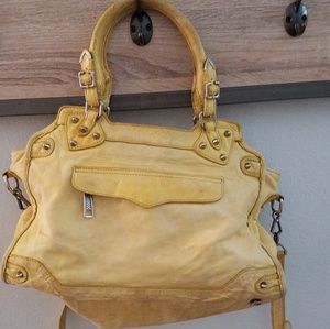 Rebecca Minkoff yellow crossbody bag